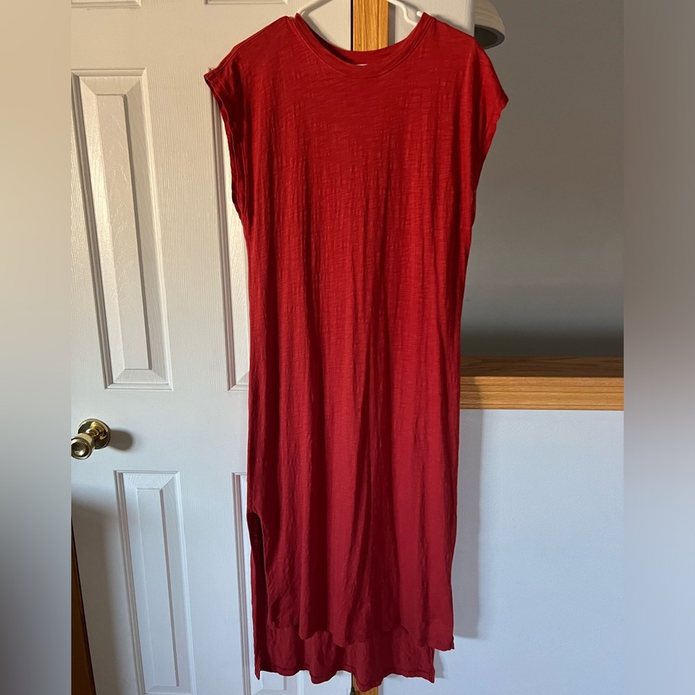 The Normal Brand Size Medium Women’s Slub Knit Tee Dress
